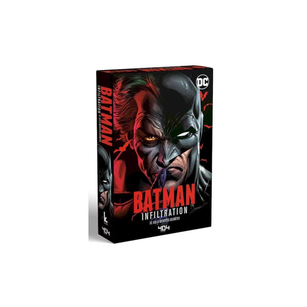 Boîte du jeu Batman : Infiltration