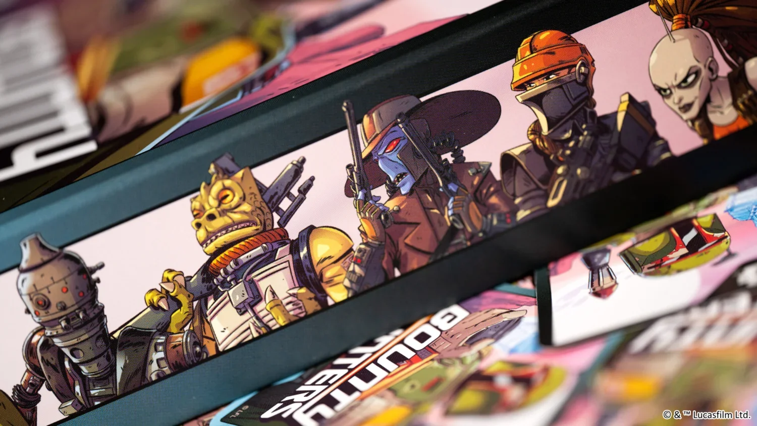 Boîte du jeu Star Wars : Bounty Hunters