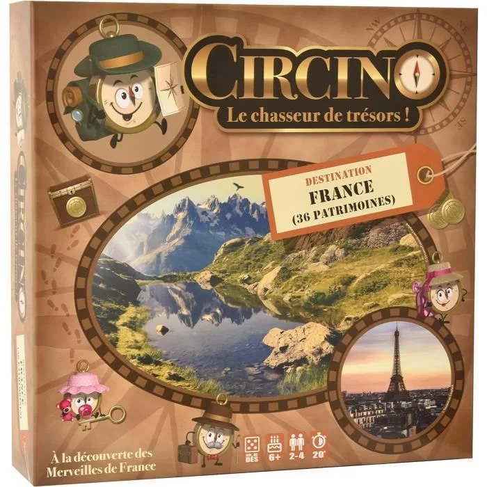 Boîte du jeu Circino, le Chasseur de Trésors