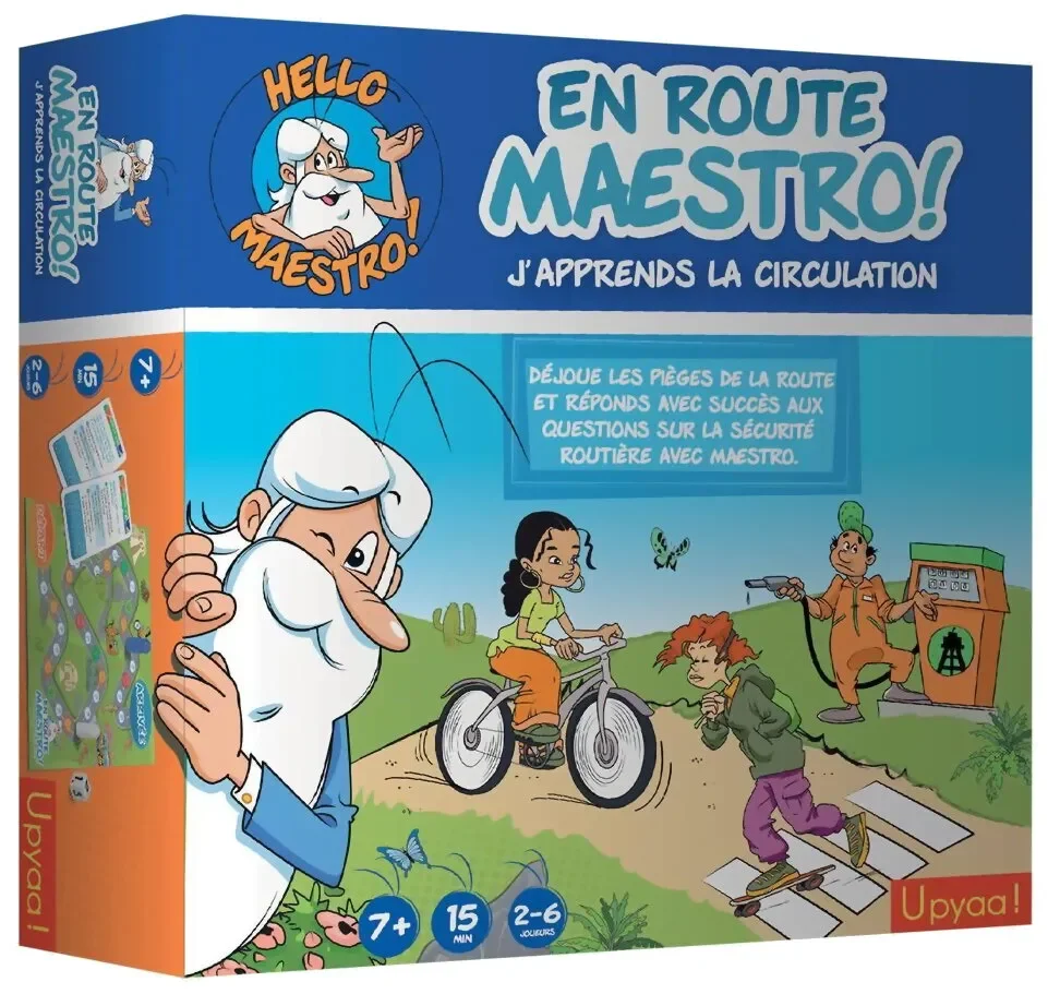 Boîte du jeu En Route Maestro
