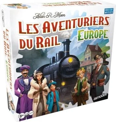 Boîte du jeu Les Aventuriers du Rail : Europe