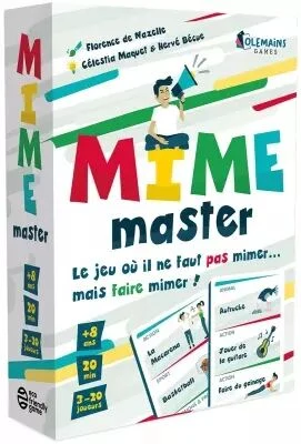 Boîte du jeu Mime Master