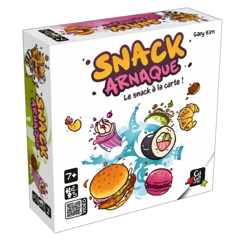 Boîte du jeu Snack Arnaque