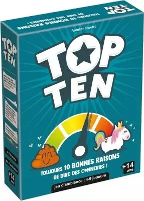 Boîte du jeu Top Ten